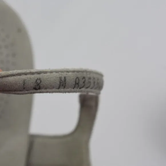 SAS Tripad Comfort‎ Duo White Leather Wedge Slingback Strappy Sandals Size 8M