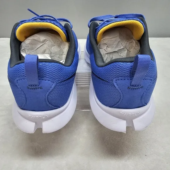 SAUCONY Big Kids Blue and Yellow Running Shoes Sz 6.5