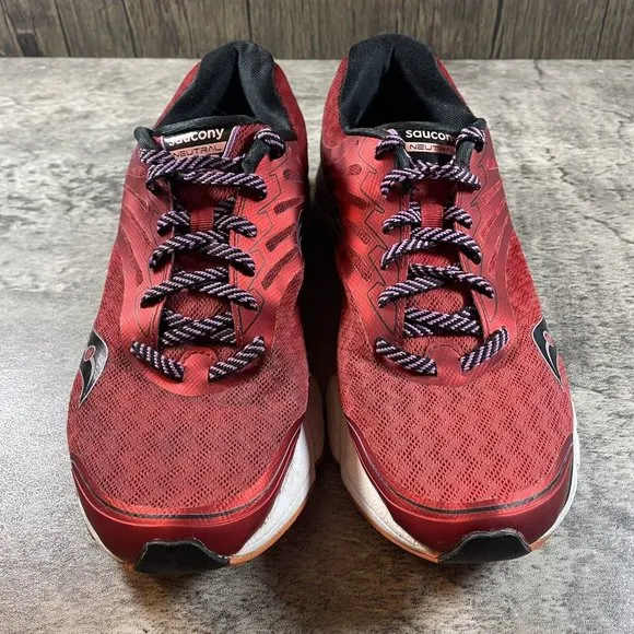 Saucony Breakthru 2 Powergrid Red And Black - SIze 10 Women’s Running Shoes EUC