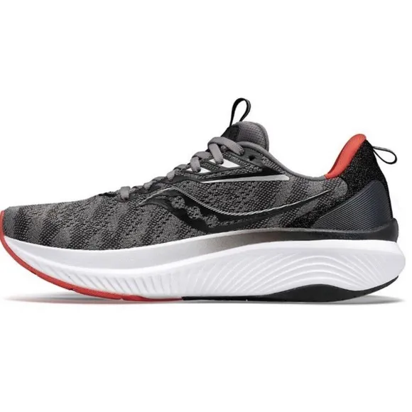 Saucony Echelon 9 Charcoal Red Running Race Shoes S20765 Mens 9.5 Fast Ship