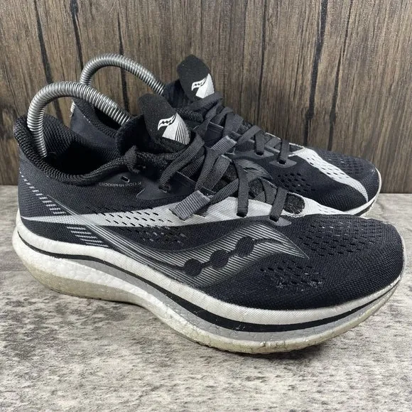 Saucony Endorphin Pro 2 Running Shoes Womens Size 8.5 Black Sneaker S10687-10