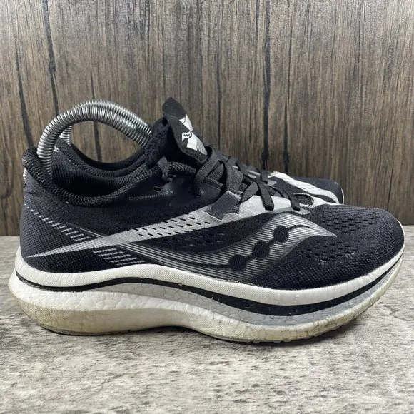 Saucony Endorphin Pro 2 Running Shoes Womens Size 8.5 Black Sneaker S10687-10