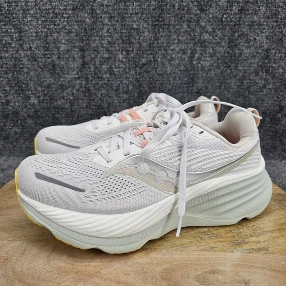 Saucony Hurricane 24 Women's Size 10.5 White Athletic Running Shoes S10933-246