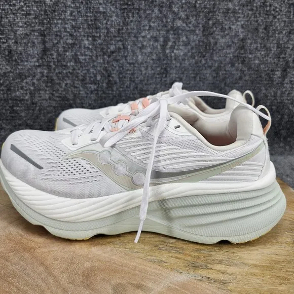 Saucony Hurricane 24 Women's Size 10.5 White Athletic Running Shoes S10933-246