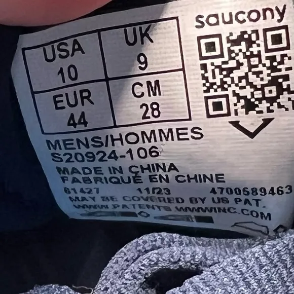 Saucony Ride 17 Running Shoes in Tide Blue Silver