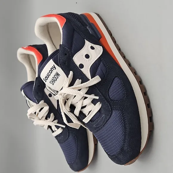 Saucony Shadow Original Men's Shoes Navy Blue Athletic Sneakers S2108-888 SZ 7.5