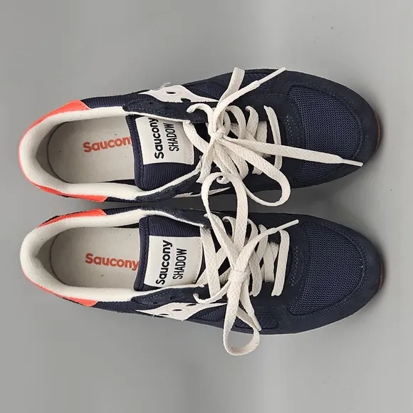 Saucony Shadow Original Men's Shoes Navy Blue Athletic Sneakers S2108-888 SZ 7.5