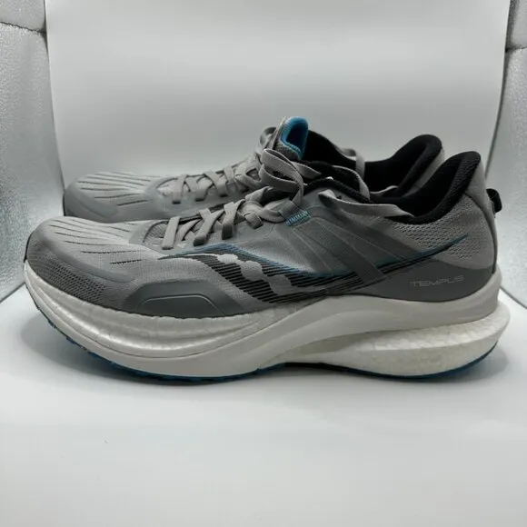 Saucony Tempus Shoes Mens Size 10.5 Gray Running Trainer
