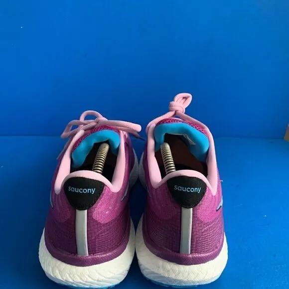 SAUCONY FORMFIT PWRrun PINK PURPLE BLUE ORANGE ATHLETIC SHOES-SIZE 10