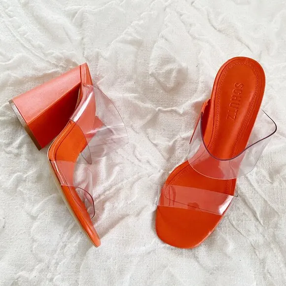 Schutz Victorie Heel Sandal Size 8 New