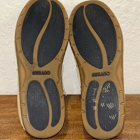 Sebago Bar Harbor Leather Slip On Casual Boat Shoes