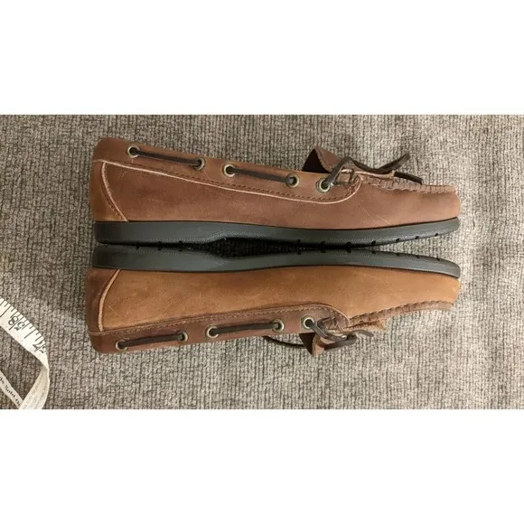 Sebago Boat Docker Shoes, Size 9, Brown