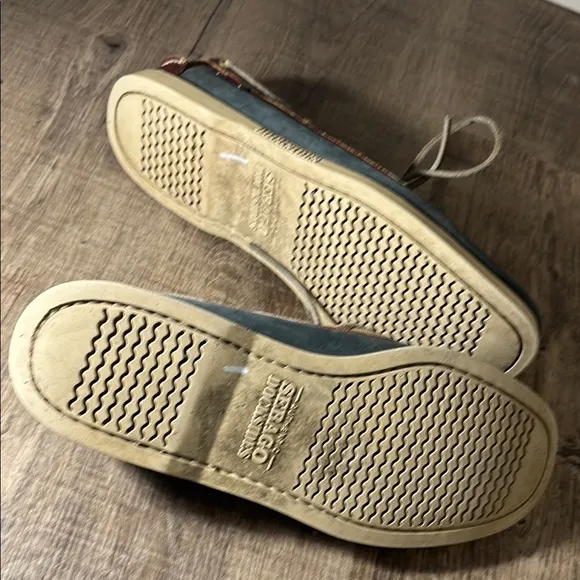 Sebago Designer Moccasins Brown and Black Classic Design