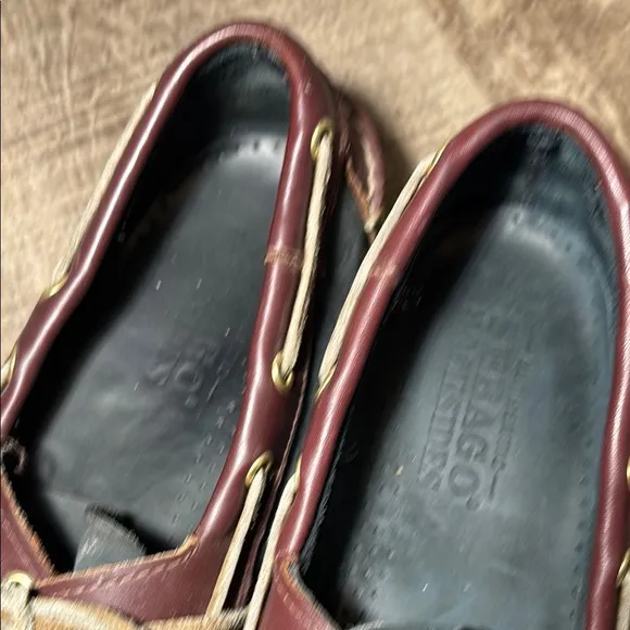 Sebago Designer Moccasins Brown and Black Classic Design