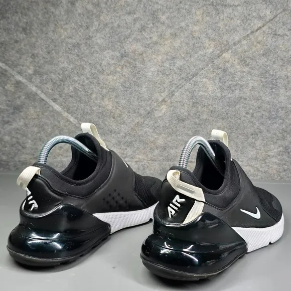 Size 6.5Y - Nike Air Max 270 Extreme J(GS) Kids Running Shoes Black White