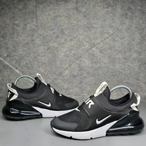 Size 6.5Y - Nike Air Max 270 Extreme J(GS) Kids Running Shoes Black White