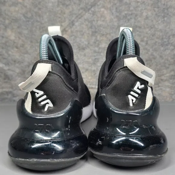 Size 6.5Y - Nike Air Max 270 Extreme J(GS) Kids Running Shoes Black White