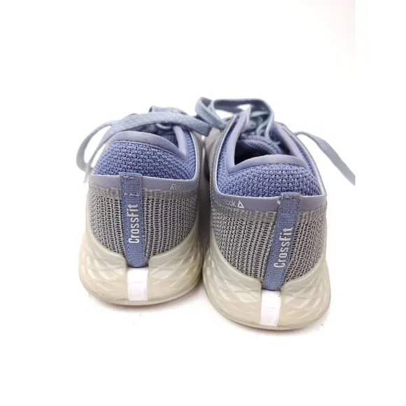 Size 8 Reebok Women's Nano 9 Gray white cross fit athletic tennis shoes DV6361