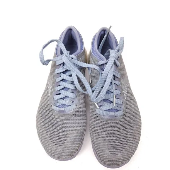 Size 8 Reebok Women's Nano 9 Gray white cross fit athletic tennis shoes DV6361