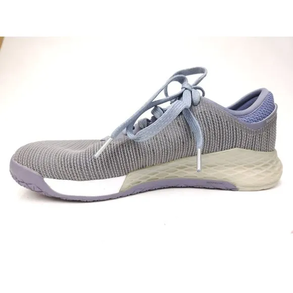 Size 8 Reebok Women's Nano 9 Gray white cross fit athletic tennis shoes DV6361