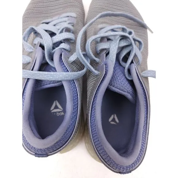 Size 8 Reebok Women's Nano 9 Gray white cross fit athletic tennis shoes DV6361