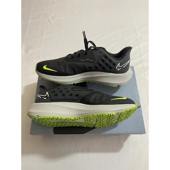 Size 8.5 - Nike Air Zoom Pegasus 39 Shield Black Dark Smoke Grey