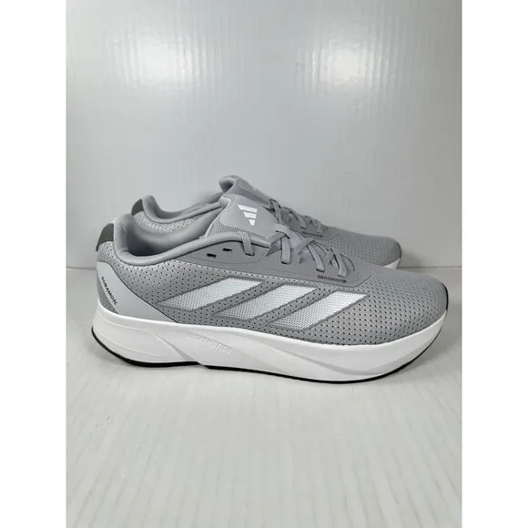 Size 9.5 Mens Adidas Duramo SL M Running Shoes Sneakers IE9689 Gray White NEW