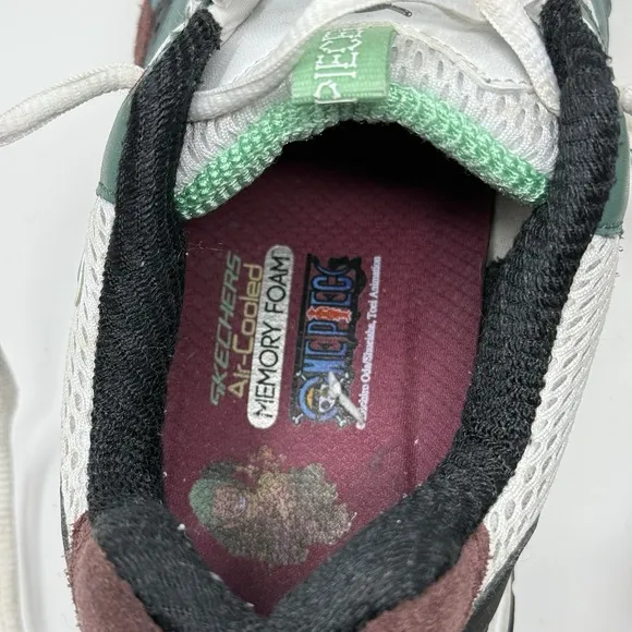 Skechers One Piece Shoes Mens 9 D'lite Roronoa Zoro Limited Edition Sneakers