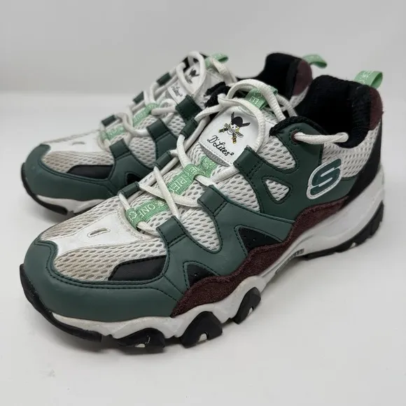 Skechers One Piece Shoes Mens 9 D'lite Roronoa Zoro Limited Edition Sneakers