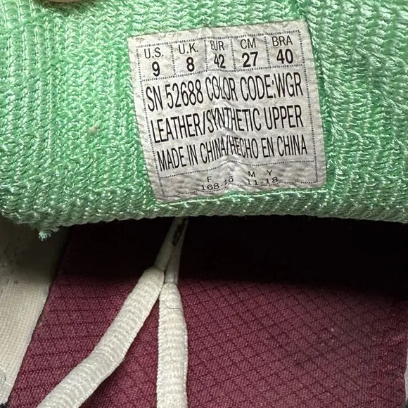 Skechers One Piece Shoes Mens 9 D'lite Roronoa Zoro Limited Edition Sneakers