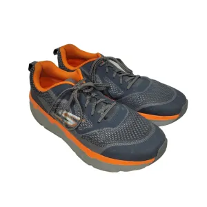 Skechers Shoes Size 13 Mens Gray Orange GoWalk Arch Fit Sneakers Athletic Train