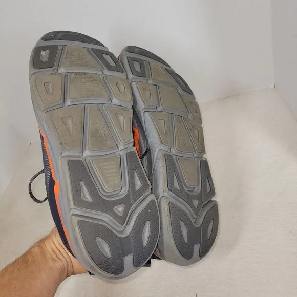 Skechers Shoes Size 13 Mens Gray Orange GoWalk Arch Fit Sneakers Athletic Train