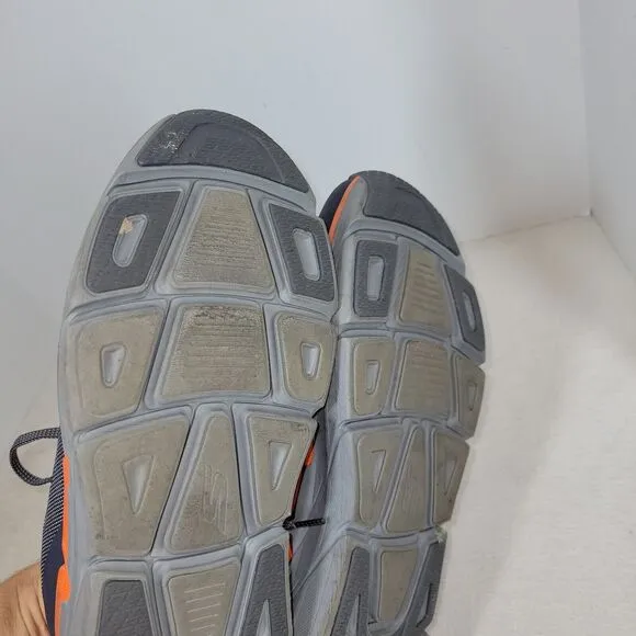 Skechers Shoes Size 13 Mens Gray Orange GoWalk Arch Fit Sneakers Athletic Train