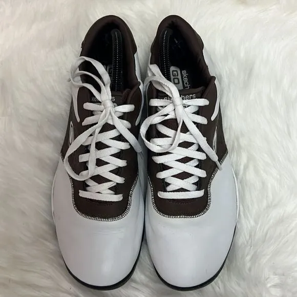 Sketchers go golf Storie spike-less leather shoes Size 9