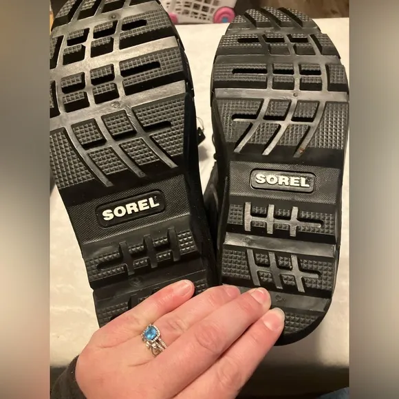 Sorel Black Winter Boots