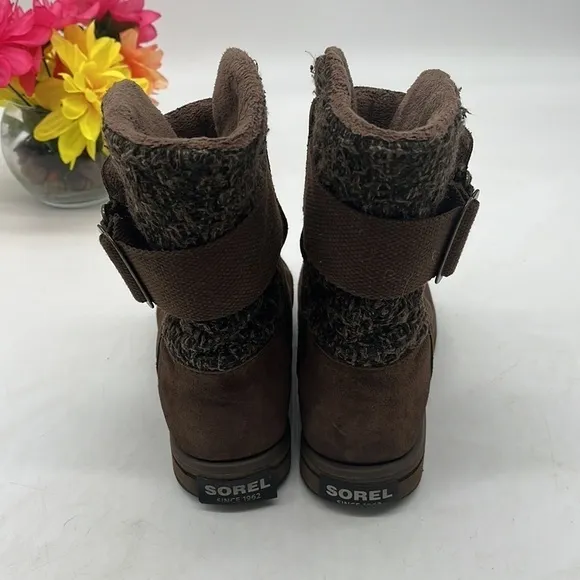 Sorel Brown Suede Winter Boots Size 5. WRB3156E