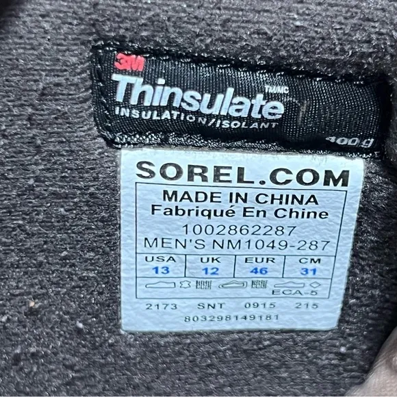 Sorel Conquest Winter Boots