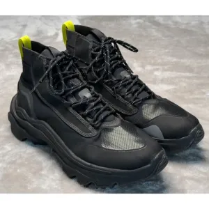 Sorel Kinetic Breakthru Venture Black Mid Waterproof Sneakers Winter Womens 10