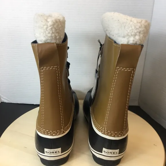 Sorel Men's Caribou Winter Snow Boots Waterproof  Brown Size US 7 NY1963-259