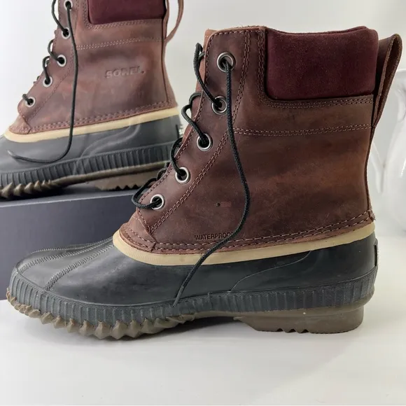 Sorel Men’s Cheyanne Winter Duck Boots 12 Waterproof