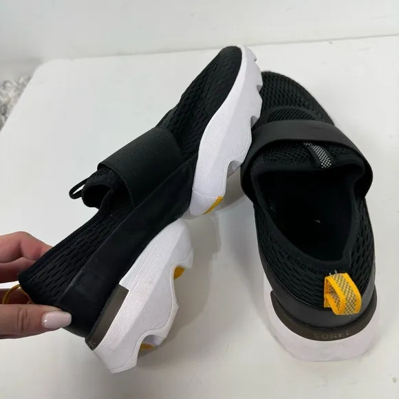 Sorel X PAPER Kinetic Impact Strap Black Sneakers Shoes