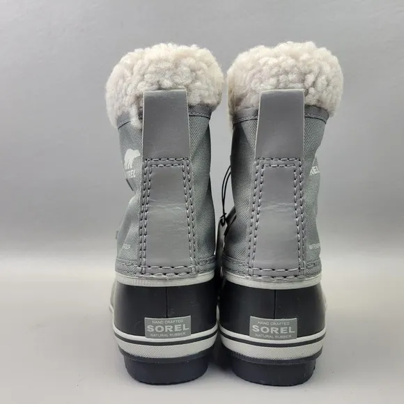 Sorel Yoot Pac‎ Nylon Gray Children Unisex Size 11 Waterproof Snow Winter Boots