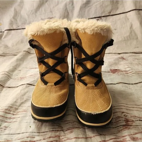 Sorel Tivoli II Suede Winter Boots Size 8