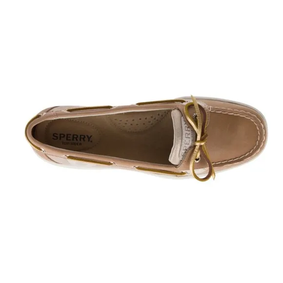 Sperry Angelfish Metallic Boat Shoe Size 8.5