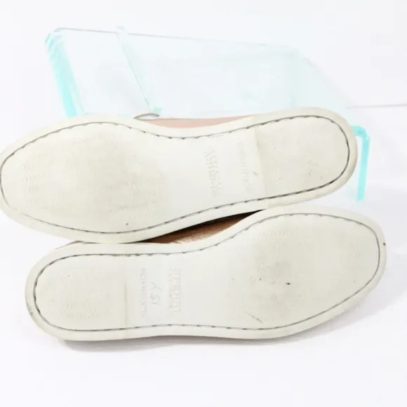 Sperry Authentic Original Boat Shoe sz 7.5 Women Moccasin Rose Gold Leather
