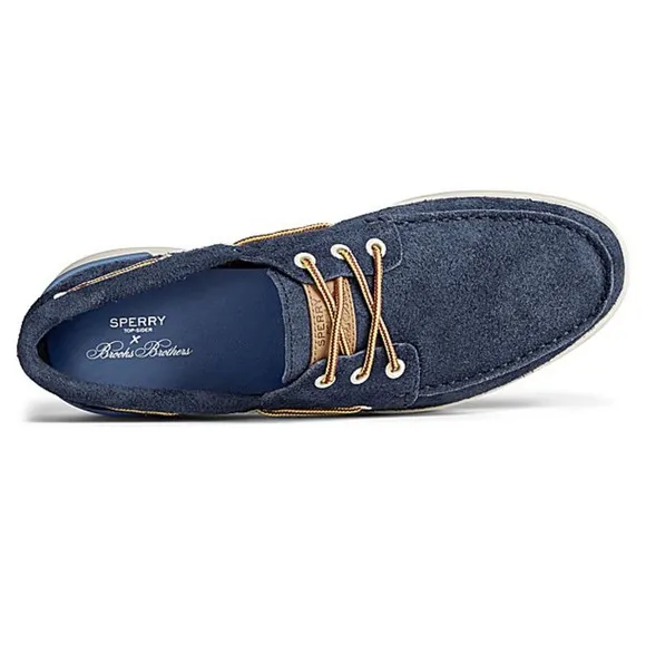 SPERRY • Brooks Brothers Authentic Original Navy Topsider Boat Shoes