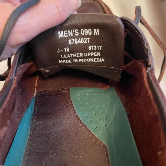 Sperry Men size 9M Mako Canoe Moc Boat Shoe in &quot;Amaretto&quot;--Excellent!