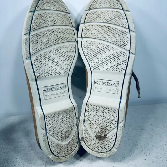 Sperry Men's Top-Sider Leeward 2 Eye Boat Shoes, Oatmeal, Size 7.5 M US