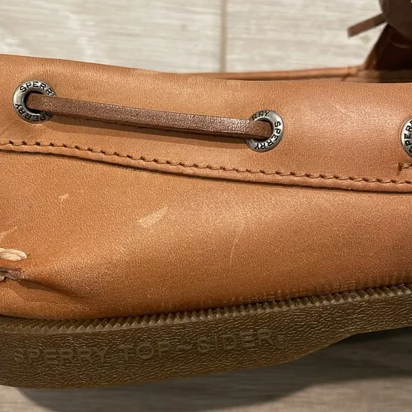 Sperry Men's Top-Sider Original 2-Eye Boat Shoes in Sahara - size 110S (US 11)