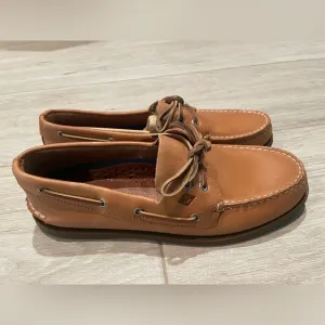 Sperry Men's Top-Sider Original 2-Eye Boat Shoes in Sahara - size 110S (US 11)